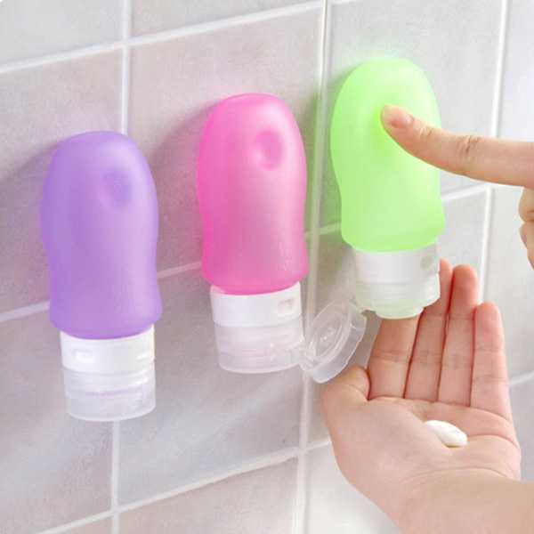 帶吸盤的硅膠分裝瓶